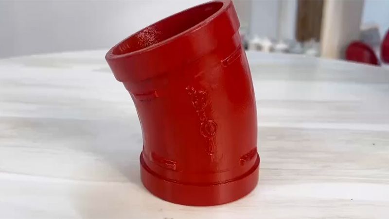 Grooved 22.5° Elbow