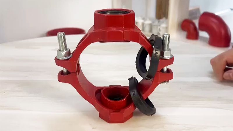 Mechanical Cross Threaded Outlet