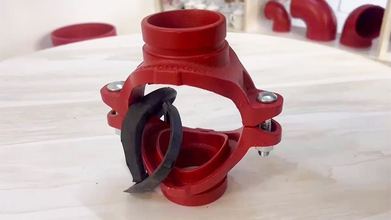 Mechanical Cross Grooved Outlet