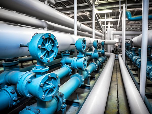 Grooved Pipe Fittings for Drinking Water Plant