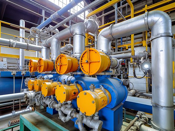 Grooved Pipe Fittings for Power Generation Plant