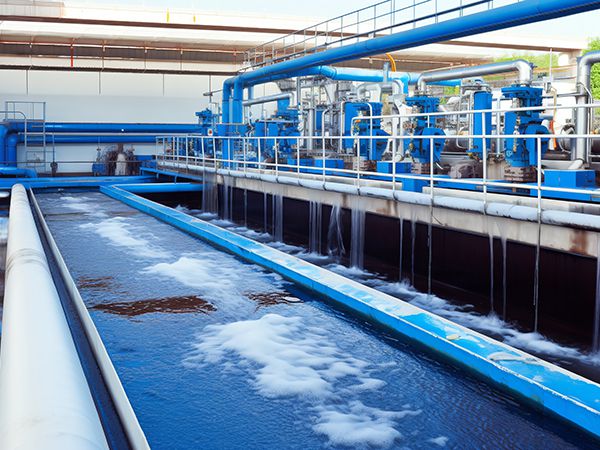 Grooved Pipe Fittings for Wastewater Treatment Plant