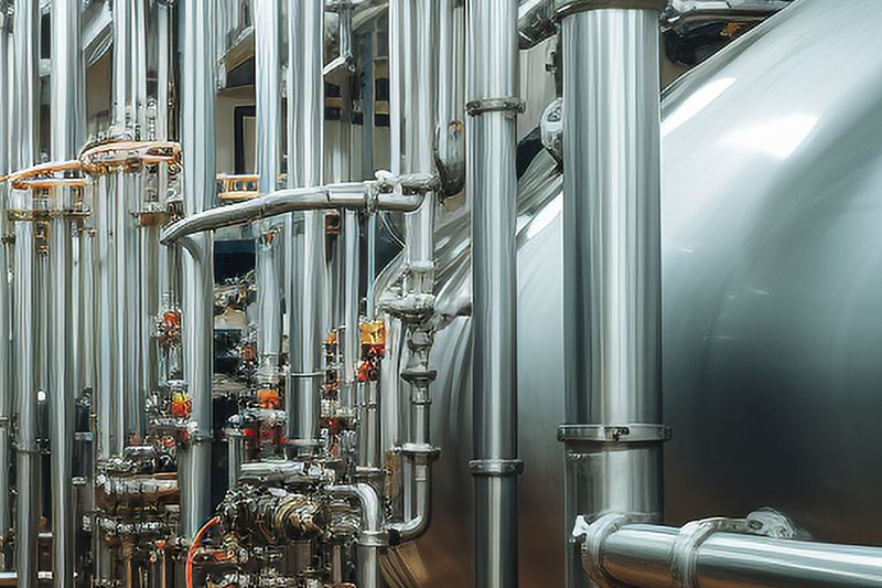 Grooved Pipe Fittings for Chemical Processing Project