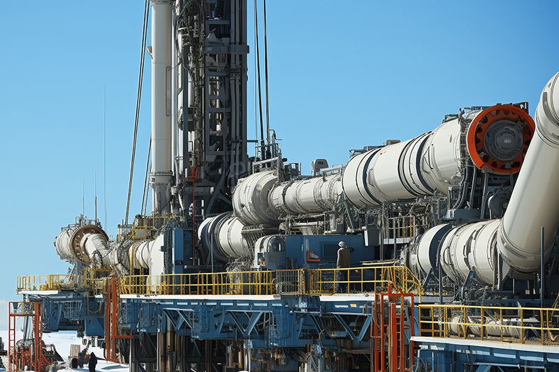 Grooved Pipe Fittings for Oil Exploration Project